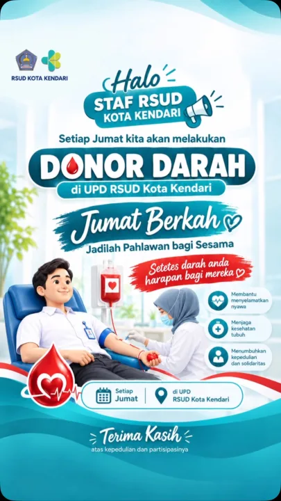 Jumat Berkah, Jadilah Pahlawan bagi sesama