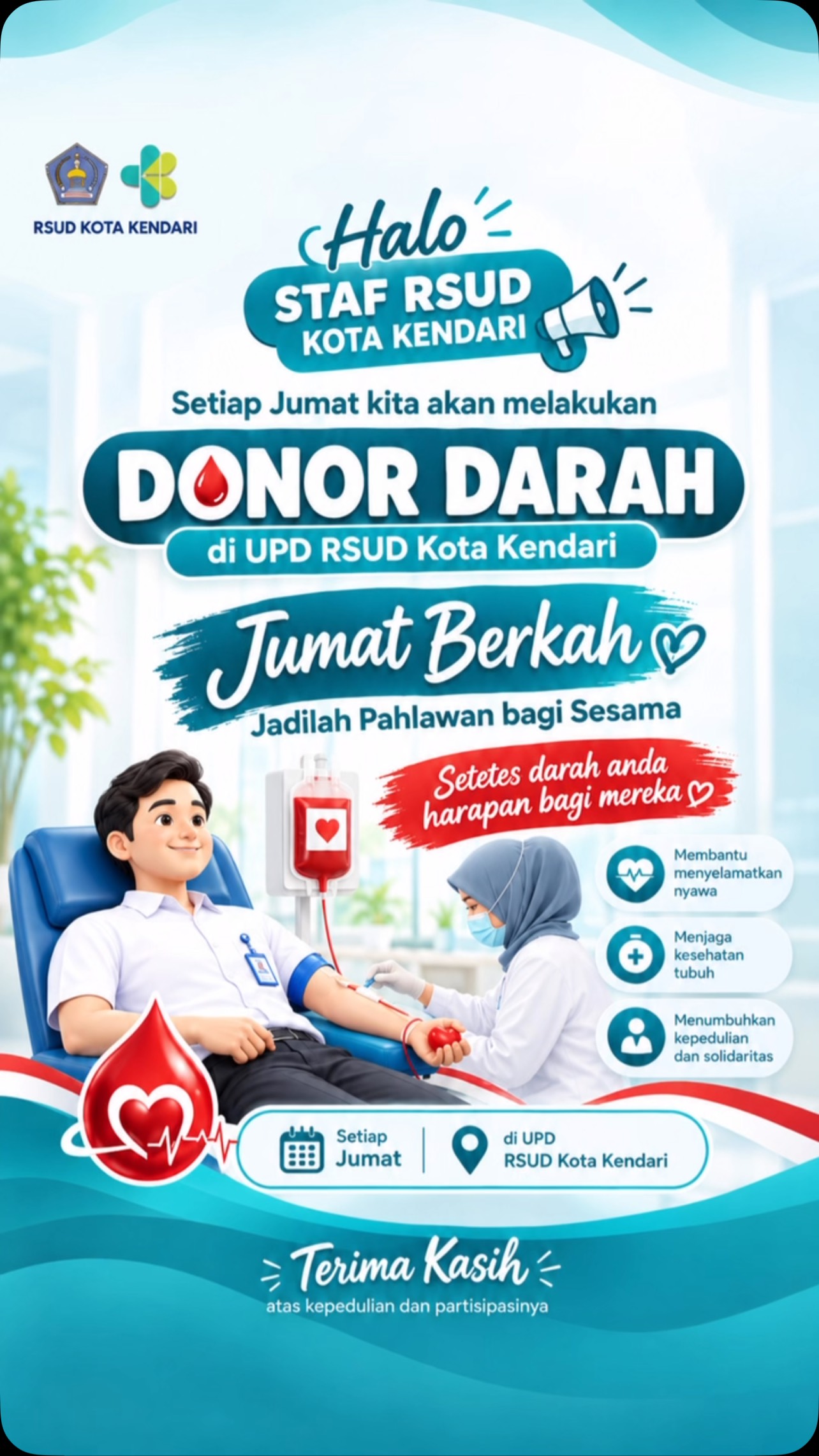 Donor Darah jumat berkah