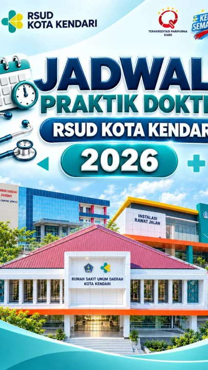 ADWAL PRAKTIK DOKTER RSUD KOTA KENDARI 2026 